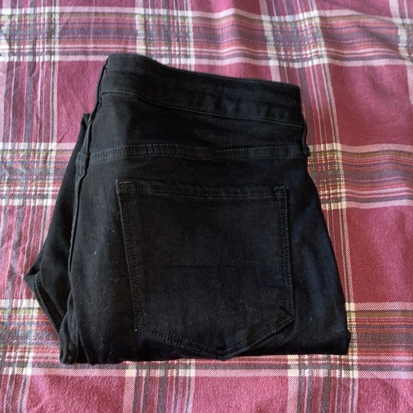 BNWT - Black Old Navy high rise Rockstar Super Skinny Jeans size 16 - Picture 6 of 6